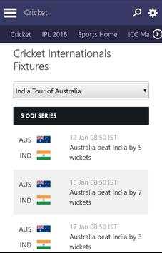 CrickBuzz screenshot 2