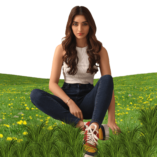 Girls Jeans Fashion Selfie icon