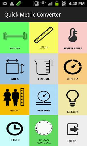 Quick Metric Converter screenshot 1