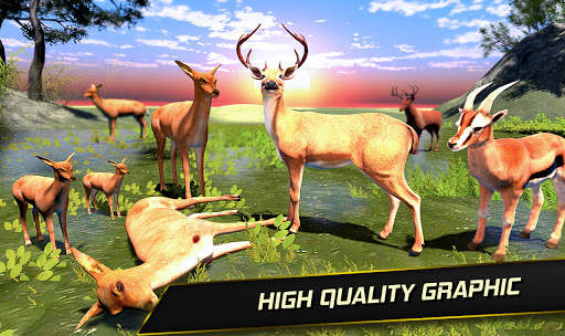 Deer Hunting Sniper Shooting Game Hero 2020 3D screenshot 5