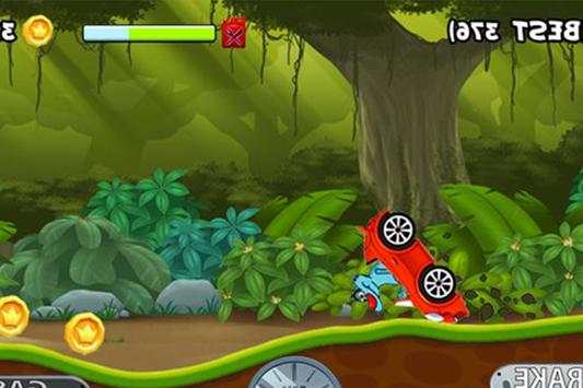 Oggy Hill Climb Car Racing screenshot 2