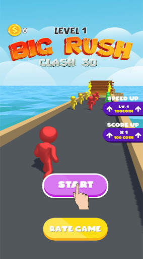 Big Rush Clash 3D screenshot 1
