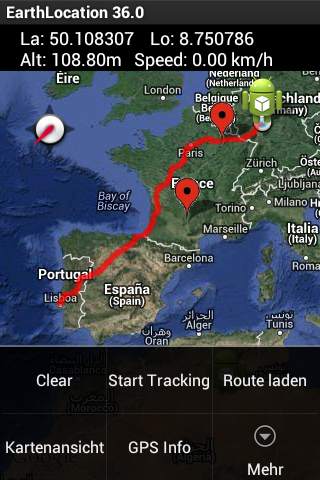 GPS Tracker EarthLocation Info screenshot 17