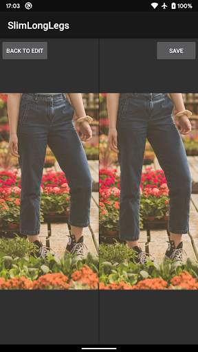 Slim Long Legs - Photo Editor screenshot 2