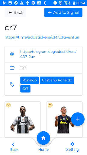 Signal Stickers - Stickers for Signal Messenger screenshot 2