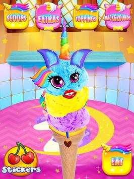 Ice Cream Frozen Desserts - Make Rainbow Ice Cream screenshot 4