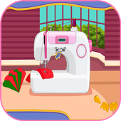 games Girls Sewing toy icon