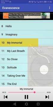 Evanescence Songs скриншот 2
