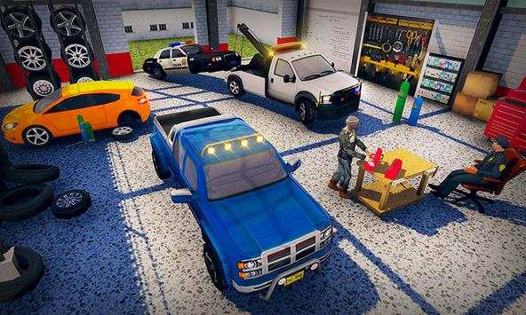 Tow Truck Driving Game: Offroad Emergency Rescue screenshot 1