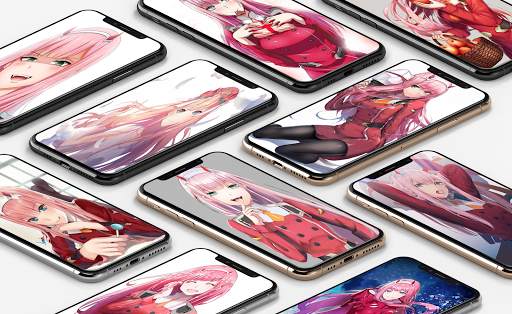 Zero Two Anime wallpaper hd 4k screenshot 1