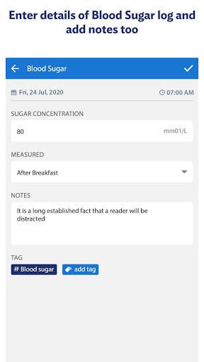 Blood Sugar Log – Diabetes Tracker screenshot 5