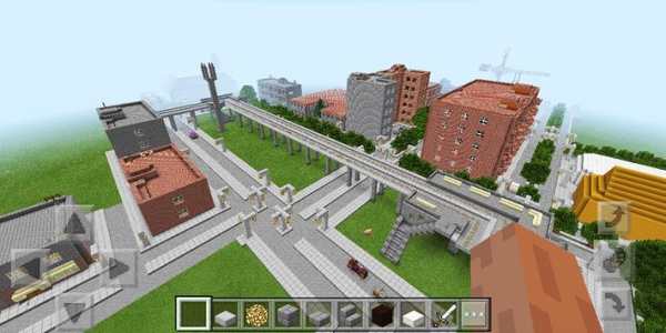 Vanwood city. Minecraft map screenshot 5