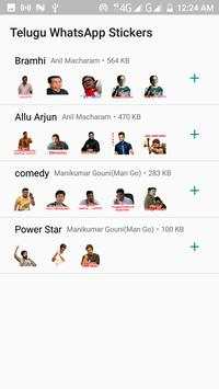 WhatsApp Stickers Telugu(WAST) screenshot 2