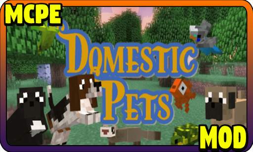 Domestic Pets MCPE - Minecraft Mod screenshot 1