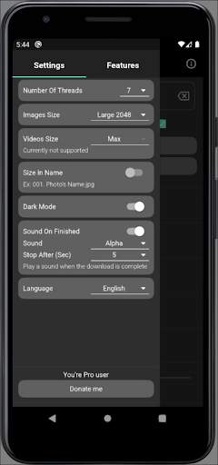 Flickr Saver - Photos & Videos screenshot 3