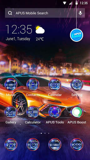 Luxury cool passion sports car– APUS theme screenshot 2
