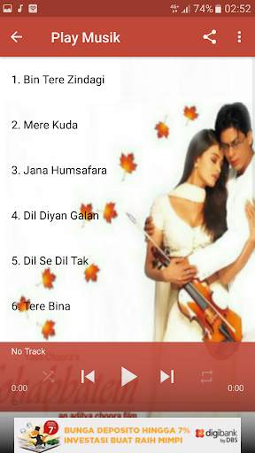 Mohabbatein mp3 Offline screenshot 2