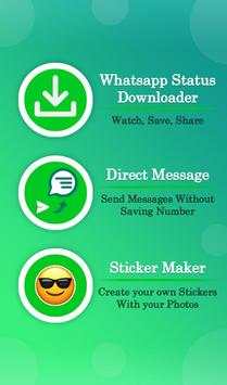 Status Saver, Sticker Maker for Whatsapp screenshot 1