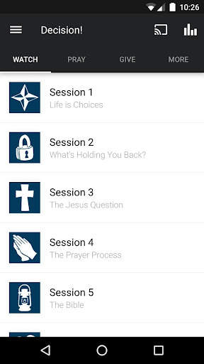DECISION POINT - Catholic App screenshot 1