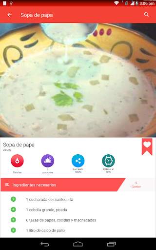 Recetas de sopa screenshot 14