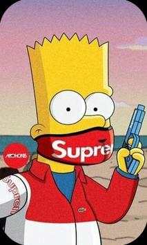 Wallpaper Cool Bart Art screenshot 1