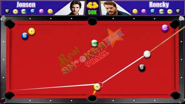 Snooker 3d- Kolam Bola 2018 screenshot 1
