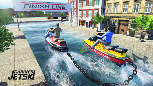 Chained Boat Driving Simulator 2018 screenshot 8