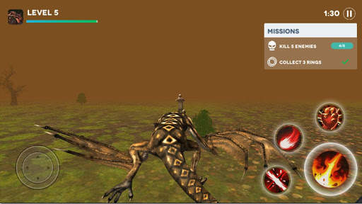 Fire Wyvern Simulator 3D Game screenshot 3