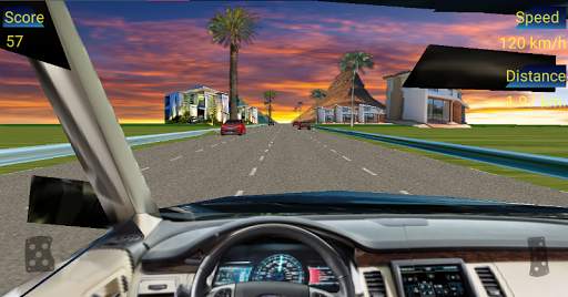 Traffic Racer Cockpit 3D screenshot 5