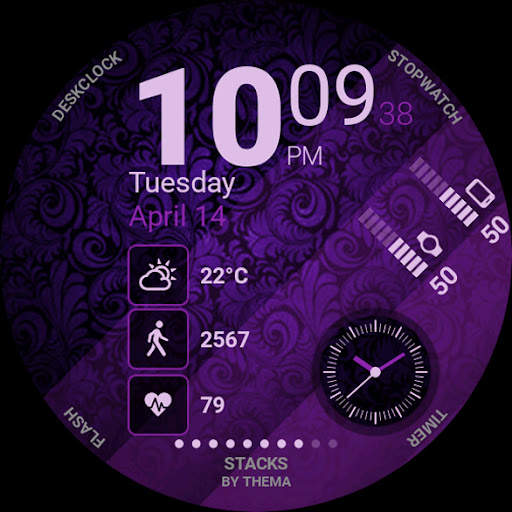 Stacks Watch Face screenshot 12