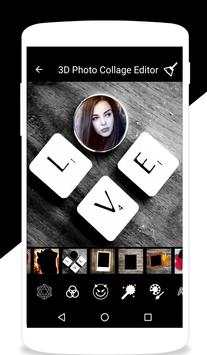 3D Photo Collage Maker 2018 screenshot 2