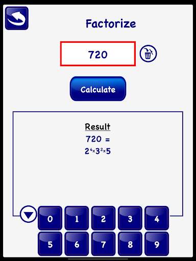 LCM GCD Calculator Prime Factor Math Numbers Lite screenshot 8