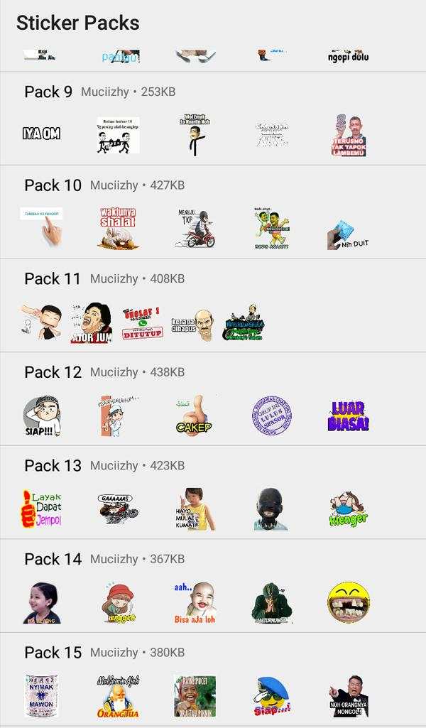 Perang Sticker - WaStickersApp screenshot 5