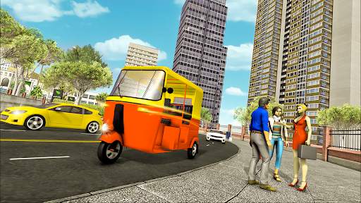 tuk tuk rickshaw driving game 3D screenshot 5