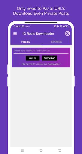 IG Saver - Download Instagram Private Story & Post screenshot 3
