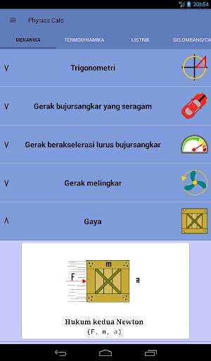 Rumus Fisika - Physics Calc screenshot 9