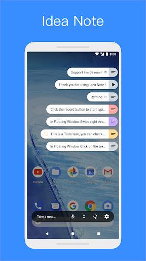 Idea Note - Floating Note, Voice Note, Study Note screenshot 1