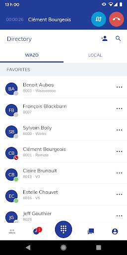 Wazo screenshot 5