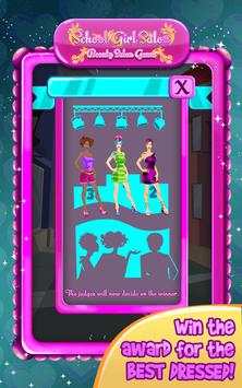 School Girl Beauty Salon Game screenshot 5
