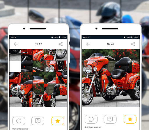 Jigsaw Motorcycle Puzzles: Smart Mosaic Games screenshot 10