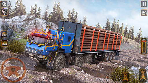 Offroad Driving Mud Truck Game screenshot 5
