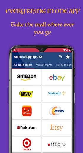 Online shopping USA screenshot 1