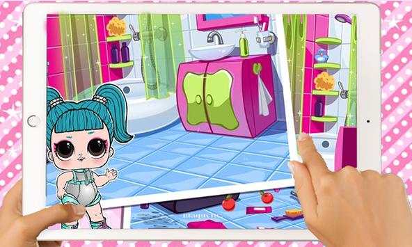 Cleaning Game Cute Dolls screenshot 1