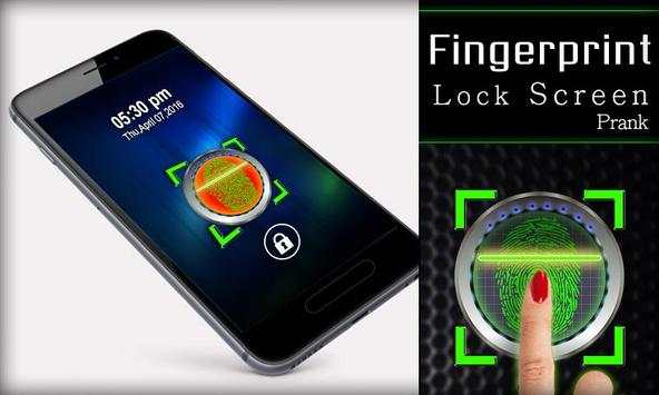 Finger Print Lock Screen Prank screenshot 4