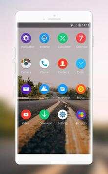 Samsung galaxy O Oxygen road theme screenshot 2