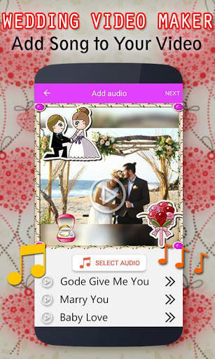 Wedding Video Maker with music screenshot 7