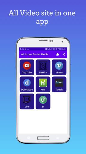 All in one social media and social network app screenshot 6
