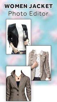 Women Jacket Photo Editor : Look Makeover 6 تصوير الشاشة