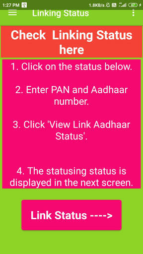 LINK PAN CARD WITH AADHAAR NUMBER (ENGLISH) screenshot 4