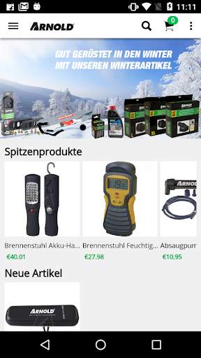 ARNOLD Mobile Shop screenshot 1